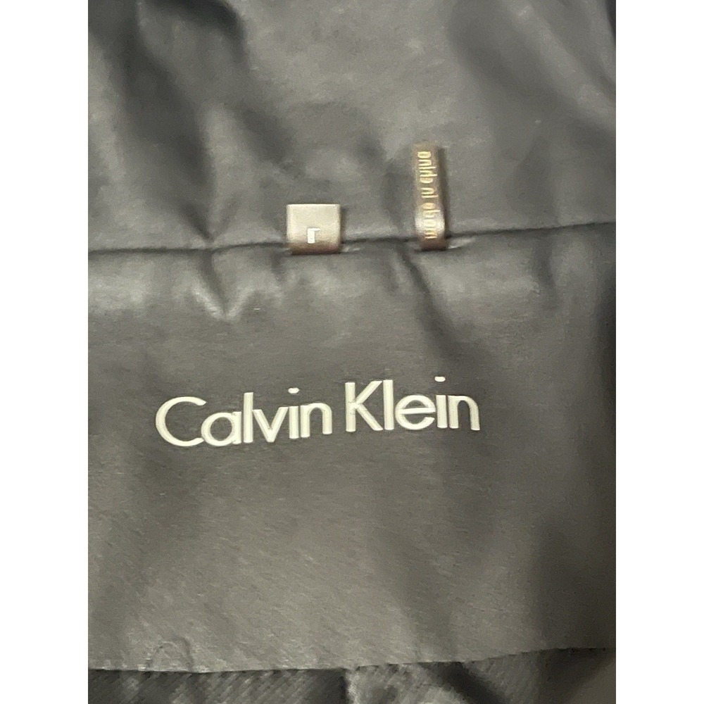 Calvin Klein Women's Soft Shell Jacket in‎ Black Large Mid Length - Picture 2 of 8
